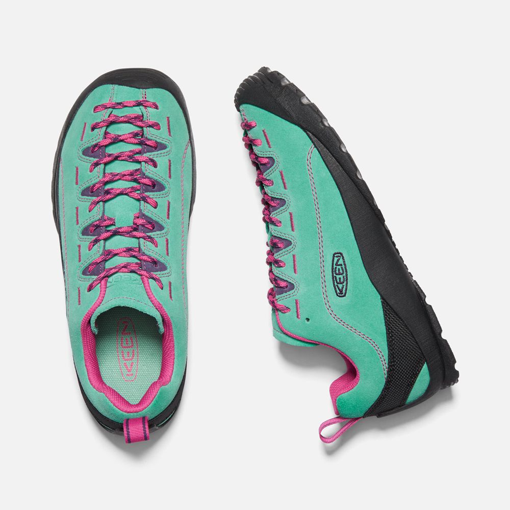 Keen Sneakers Dames Groen/Roze - Jasper Suedes - 06195-CQRP